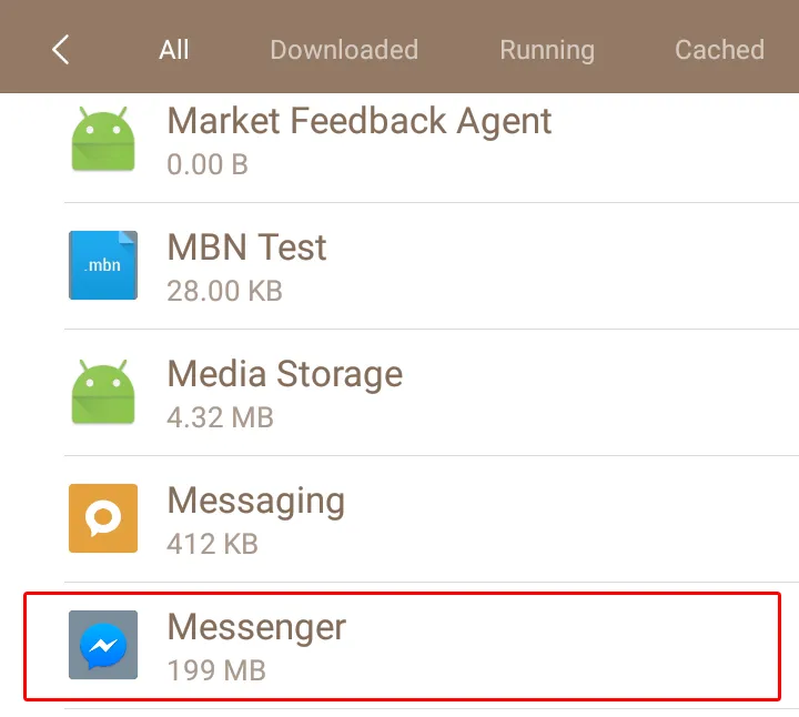 messenger app