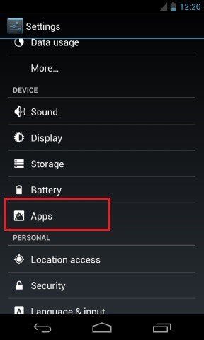Open Apps On Android