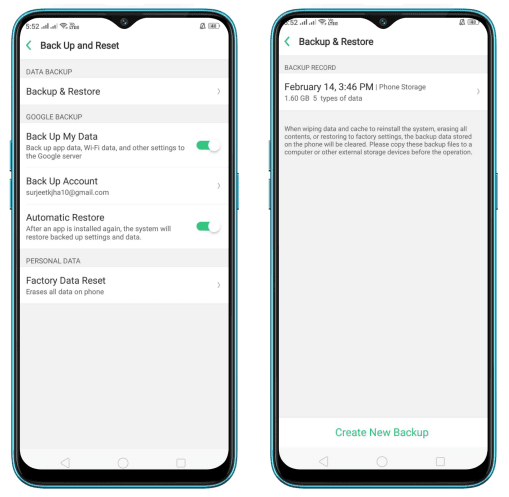 Restore Data On Realme From Phone Local Backup