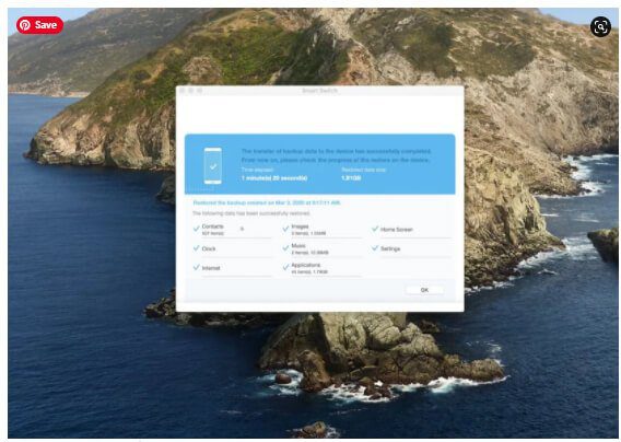 Restore Samsung Galaxy Data From Smart Switch On Computer
