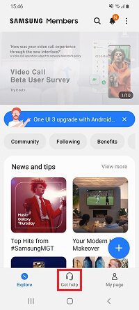 Perform Automatic Check To Fix Samsung Galaxy Screen Is Not Rotating