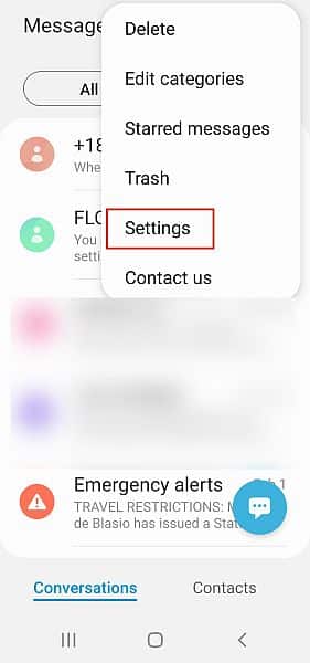 How To Recover Blocked Text Messages On Samsung