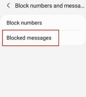 Rescue Blocked Messages On Samsung Phone
