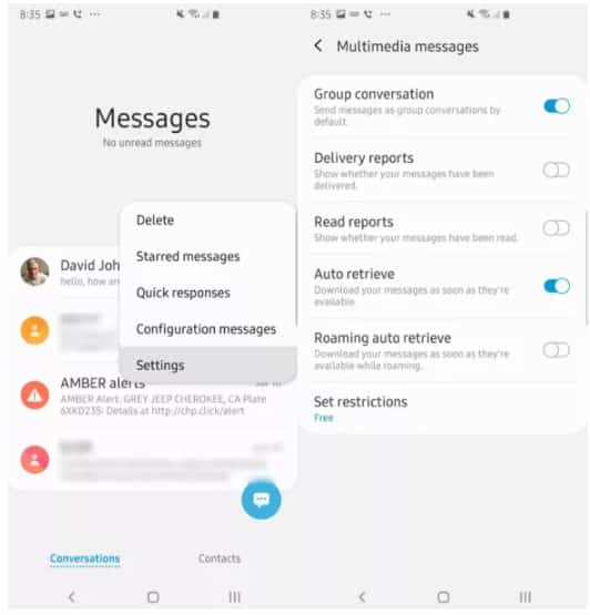 Auto Retrieve For Multimedia Messages