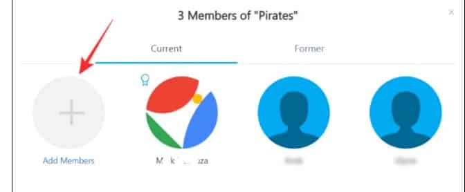 Add Member Using GroupMe Website
