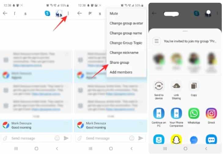 Share Group LinkTo Fix GroupMe Failed To Add Member