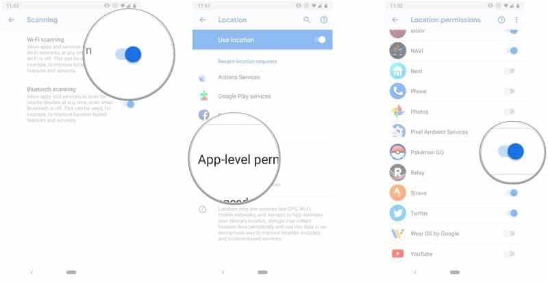 Improve Location Scanning For Pokémon Go