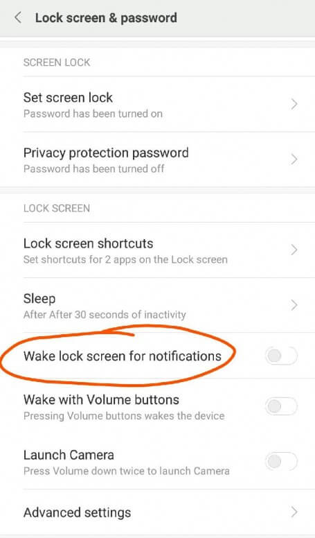 Turn Off Wake Lock Screen For Notification To Fix Google Pixel 6 Pro Screen Wakes Up Randomly