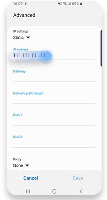 Assign Static IP Address To Your Android To Fix Failed To Obtain IP Address