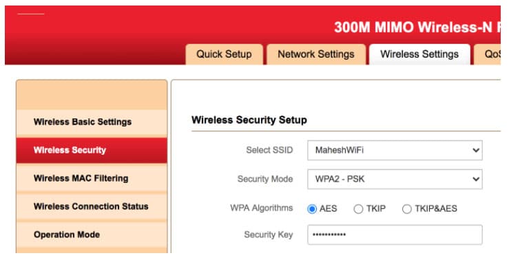 Change Your Wi-Fi Encryption Mode