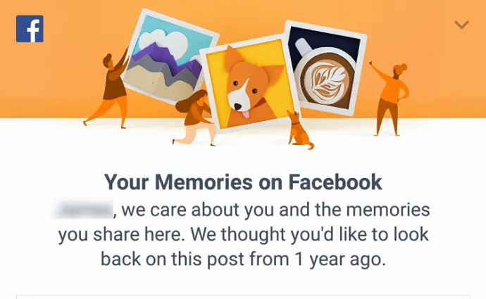 Check Facebook Memories