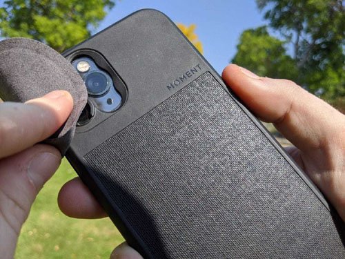 Clean Phone Camera Lens