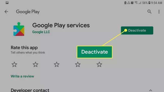 Update Google Play Services
