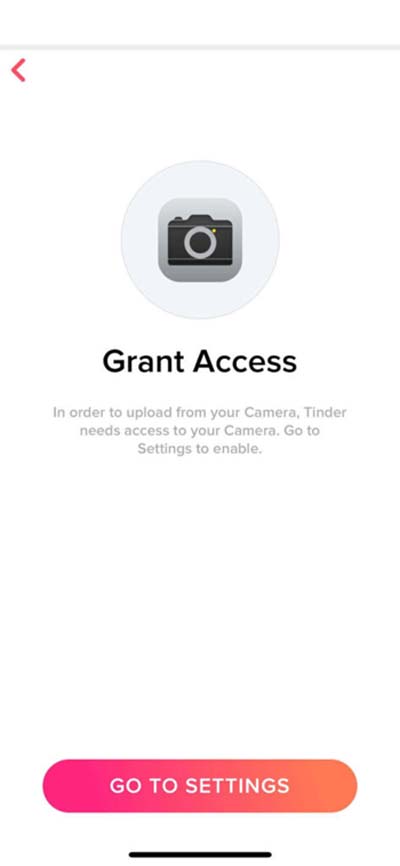 Allow All Required Permission For Tinder App On Android