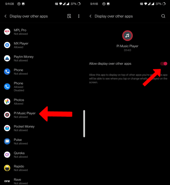 Play YouTube in background without premium through Pi Music Player