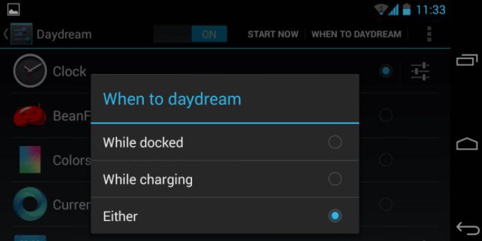 Enable Daydream