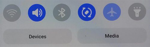 Samsung Galaxy Note 10 Plus Stuck On Flight Mode With Faded Blue Color