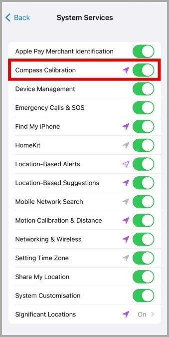 Recalibrate Compass On iPhone To Fix Google Maps Keeps Rerouting