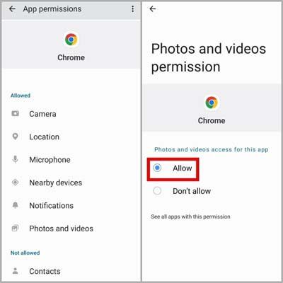 Permissions Settings