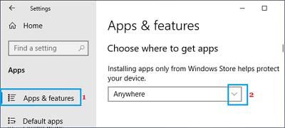 Turn on Third-Party App Installation