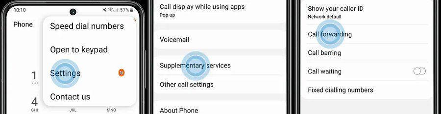 Turn Off Voicemail and Use Call Forwarding Feature On Samsung