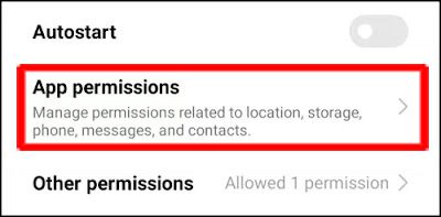 Check Permissions For Camera App