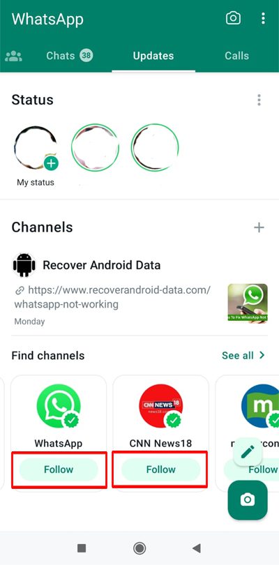 Follow WhatsApp Channel