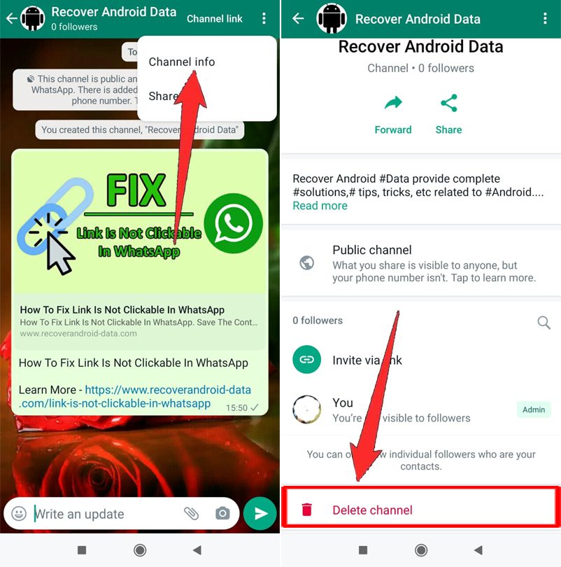 How To Delete WhatsApp Channel