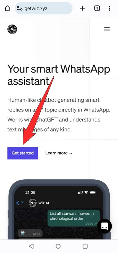 WizAi Chat Bot For WhatsApp