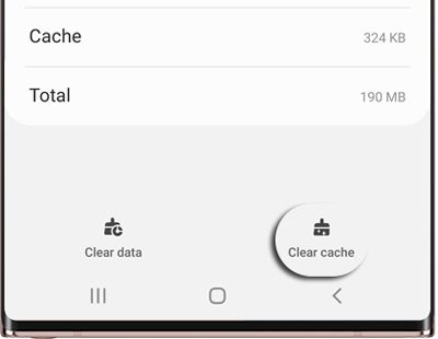 Clear Cache and Clear Data of VPN App on Samsung Phones