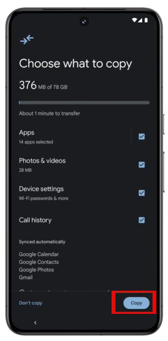 Copy Data From any Android or old Pixel To New Pixel 8 or Pixel 8 Pro Wirelessly