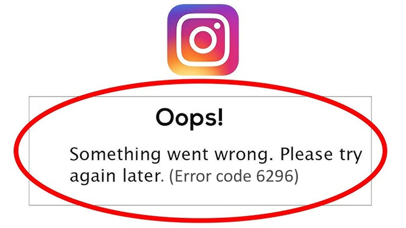 How To Fix Instagram Error Code 6296