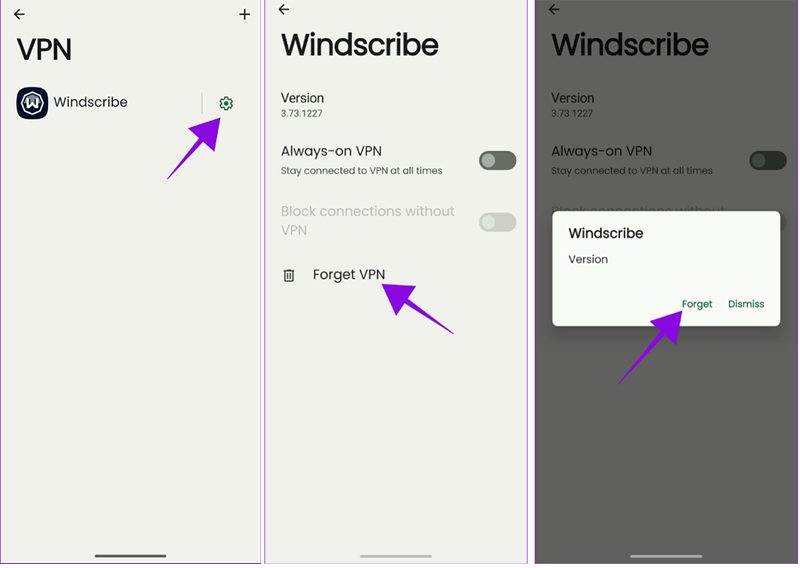 How to remove key symbol in notification bar in samsung