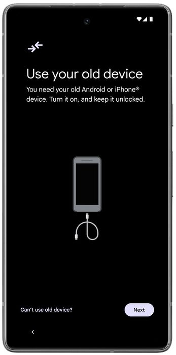Transfer Data From Android To Pixel 8 or Pixel 8 Pro Using Cable