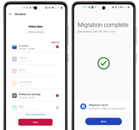 Transfer Data From Old OnePlus To New OnePlus Open