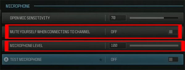 Adjust Microphone Settings