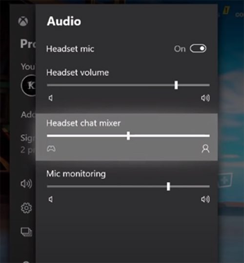 Adjust Xbox Microphone Settings