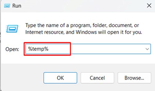 Clean Temp Files on PC