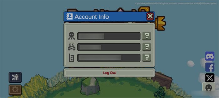 Logout and Login Soul Knight Prequel