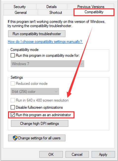 Run Apex Legends as Administrator