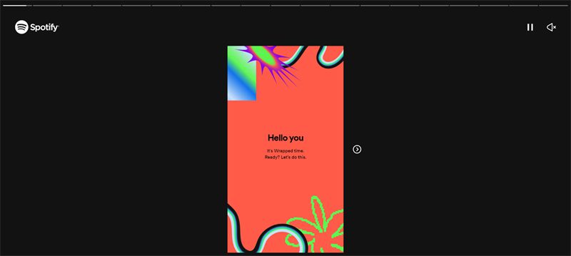 See 2023 Spotify Wrapped From Web Browser Instead