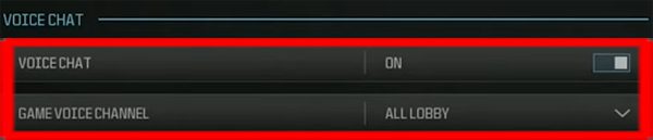 Turn on the Voice Chat and set the game voice channel to All Lobby