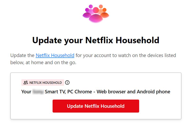 How To Update Household on Netflix