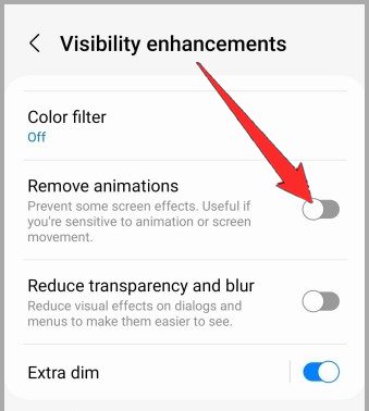 Check Visibility Enhancements