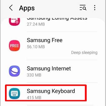 Samsung Keyboard