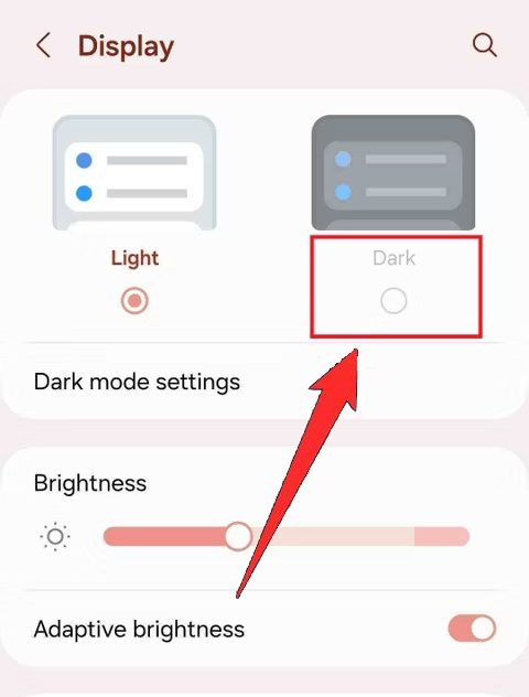 Enable Dark Mode Feature