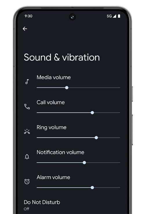 Manually Turned Up Volume Levels