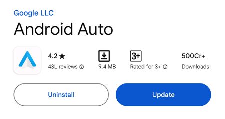 Update Android Auto
