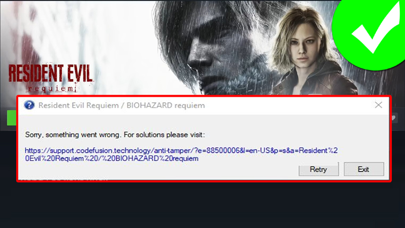 How To Fix Sorry Something Went Wrong Error in Resident Evil Requiem
